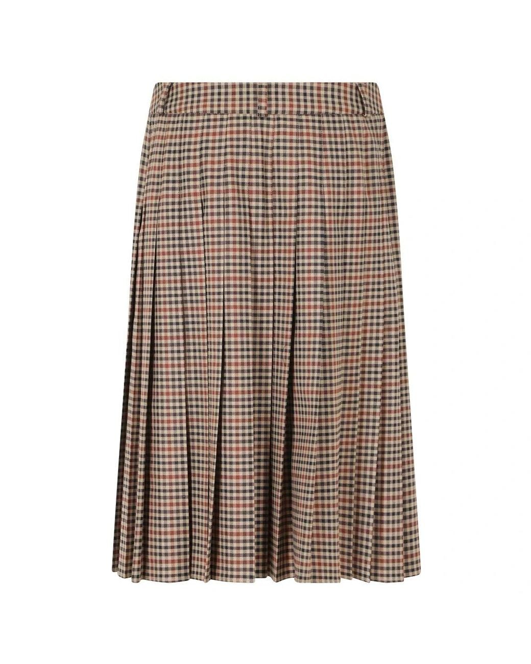 Birgitte Herskind Brown Midi Skirts