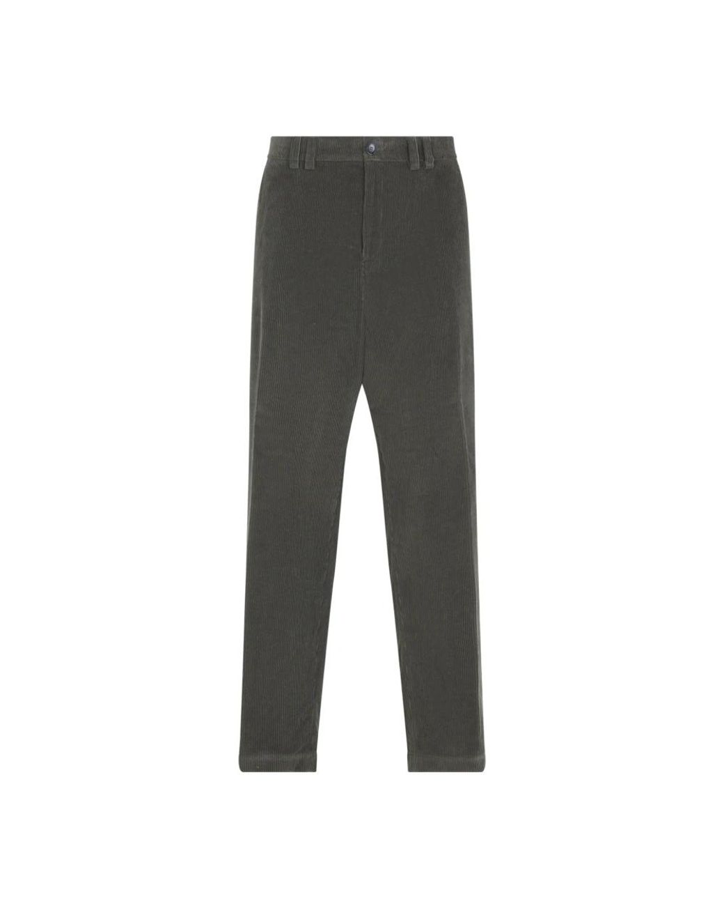 Chinos Canali pour homme en coloris Gray