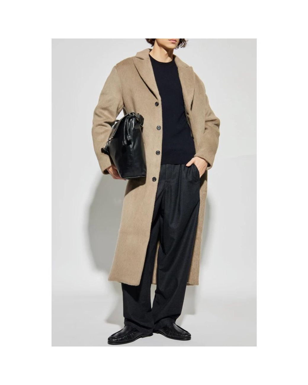Single-Breasted Coats Samsøe & Samsøe pour homme en coloris Natural