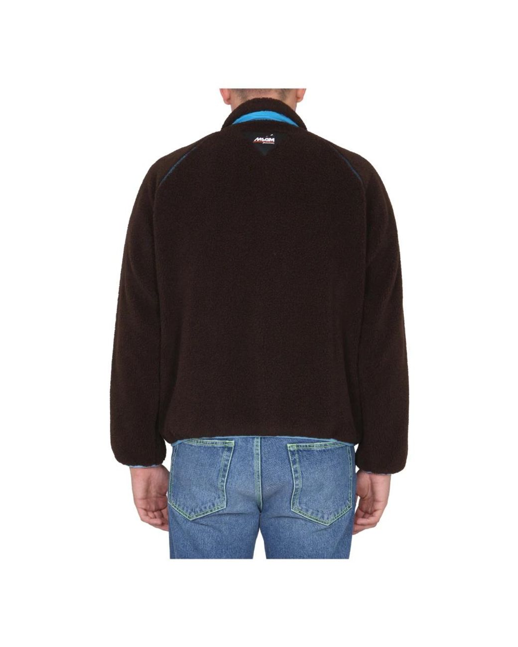 MSGM Black Light Jackets for men