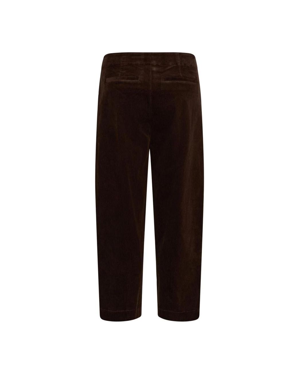 Part Two Brown Cropped Trousers