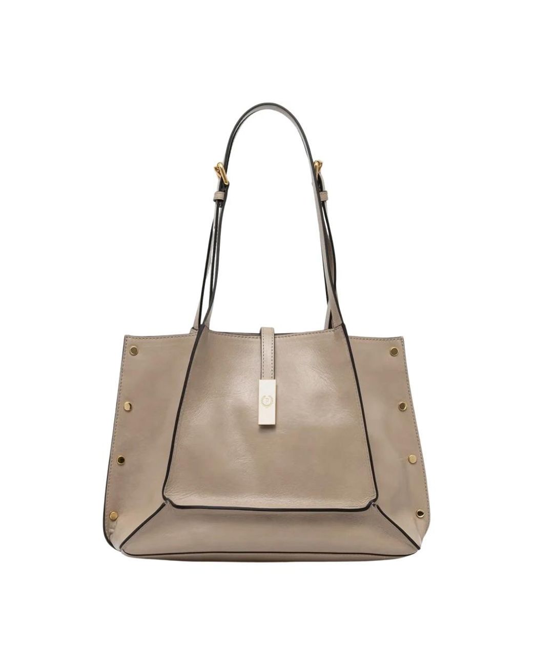 Pollini Natural Shopper-Tasche