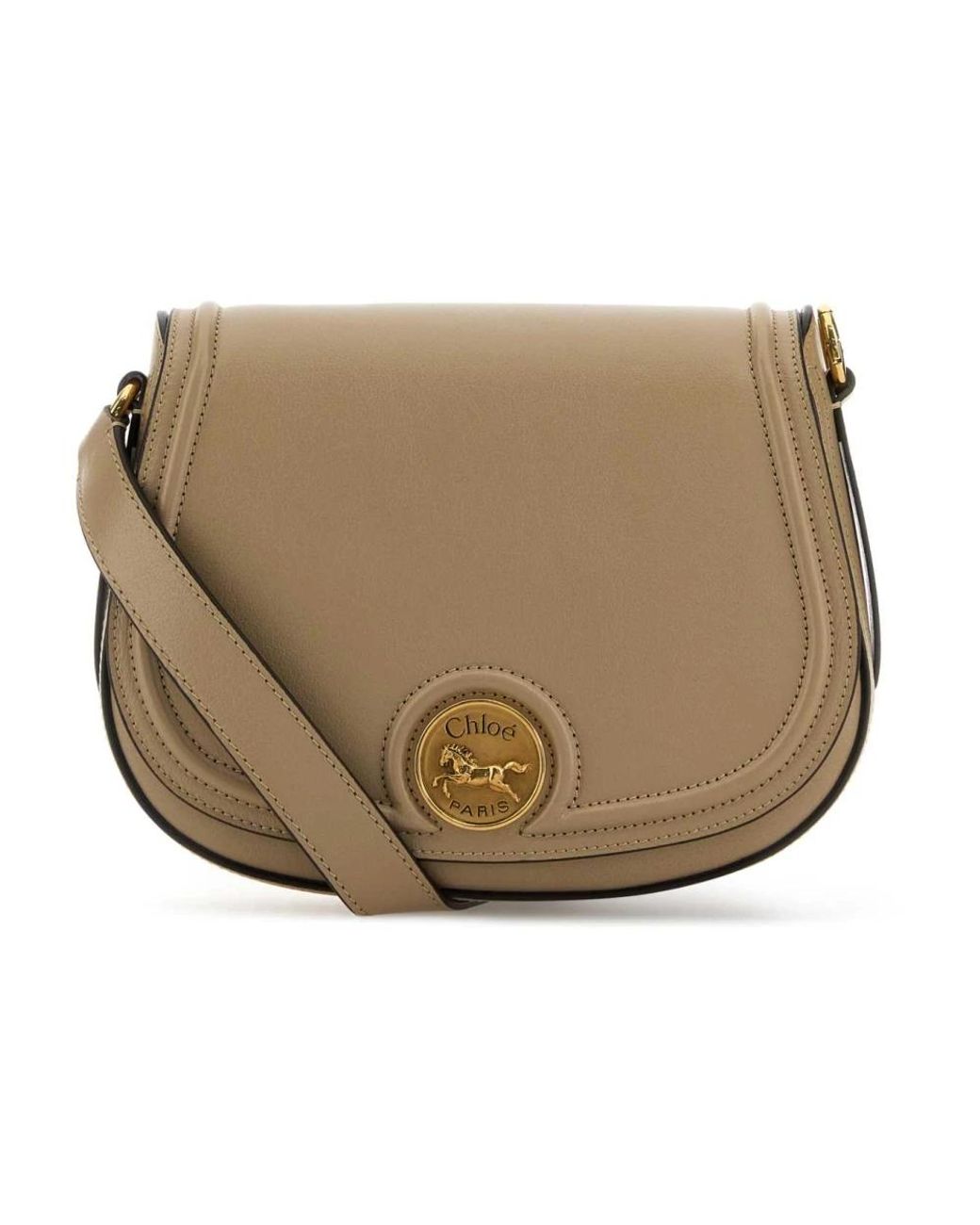 Chloé Natural Cross Body Bags