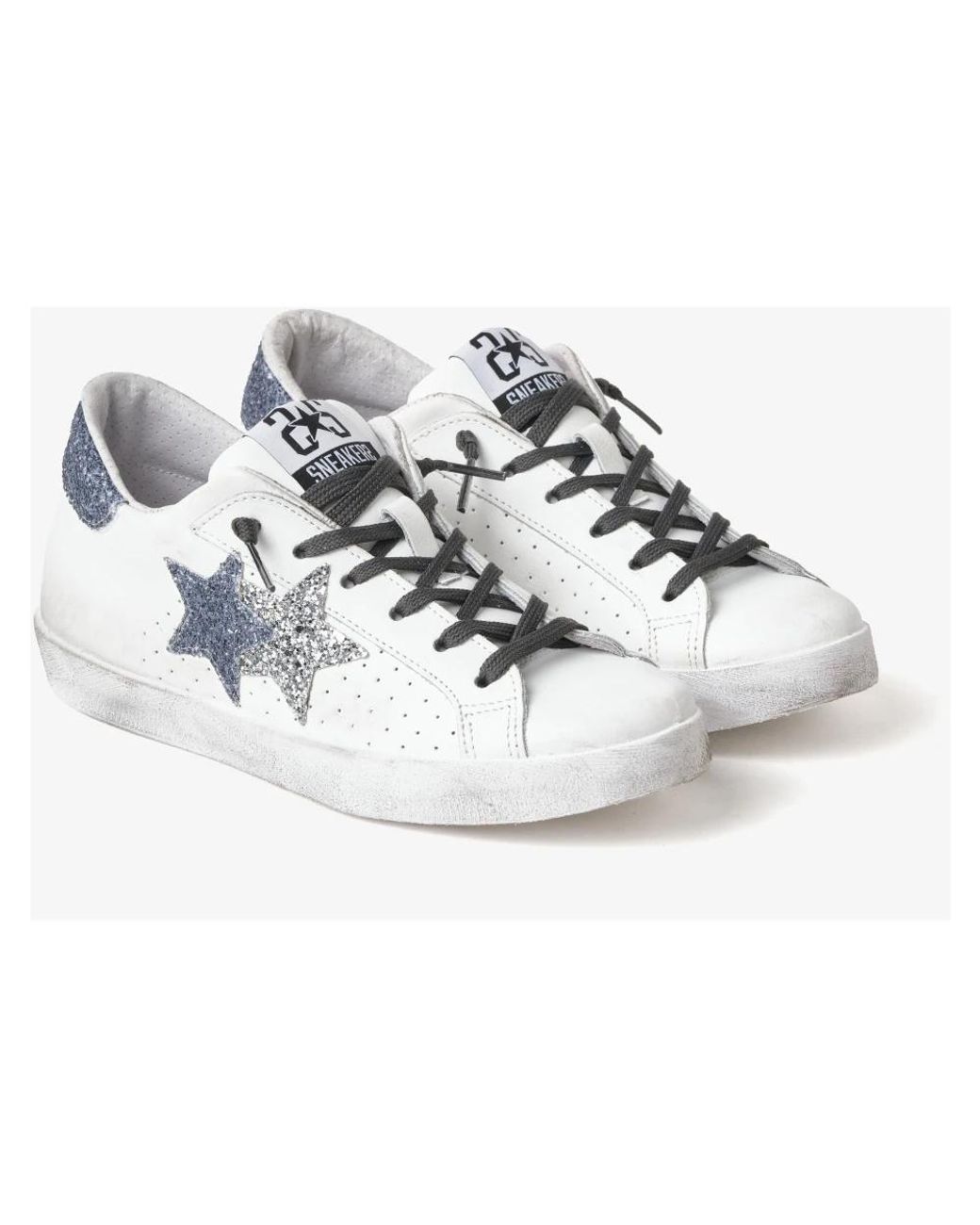 2 Star Blue Sneakers