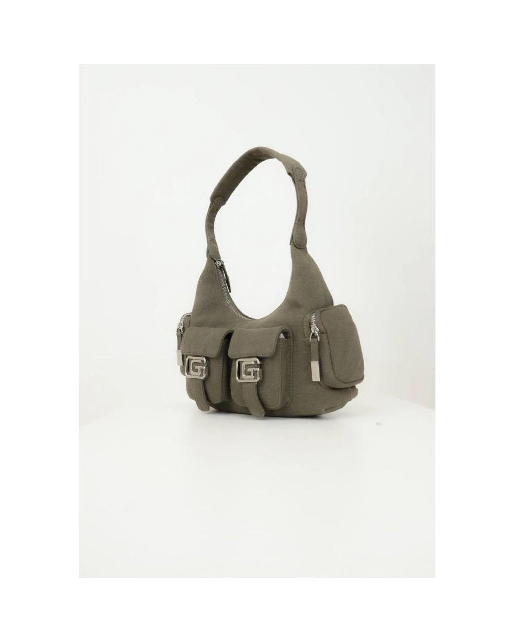 Gaelle Paris Green Shoulder Bags