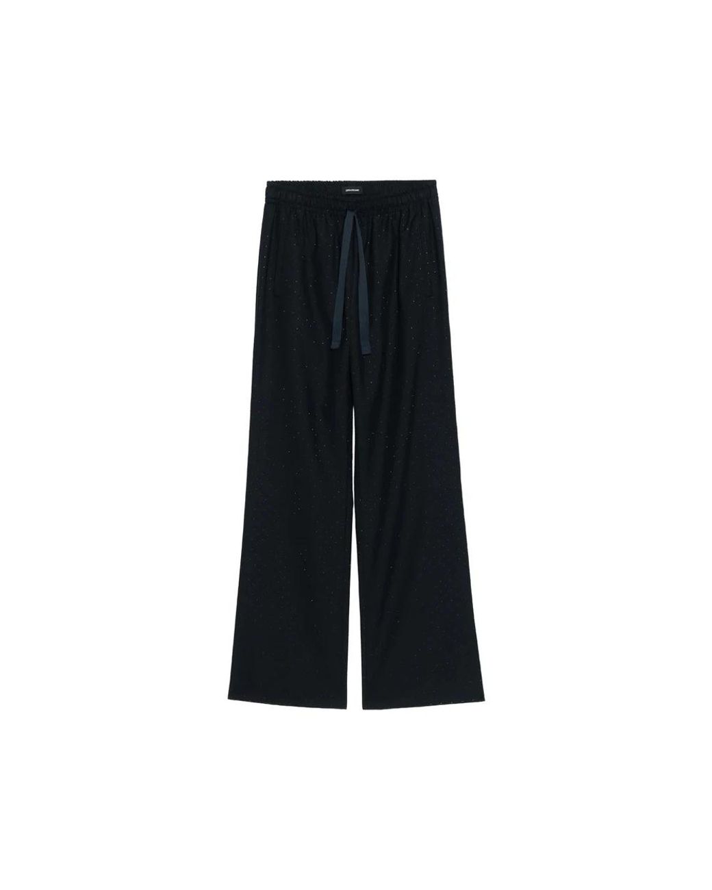 Zadig & Voltaire Black Poma Trousers