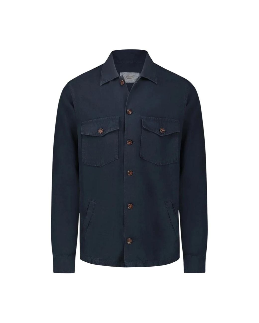 Bl'ker Cappotto in het Blue voor heren