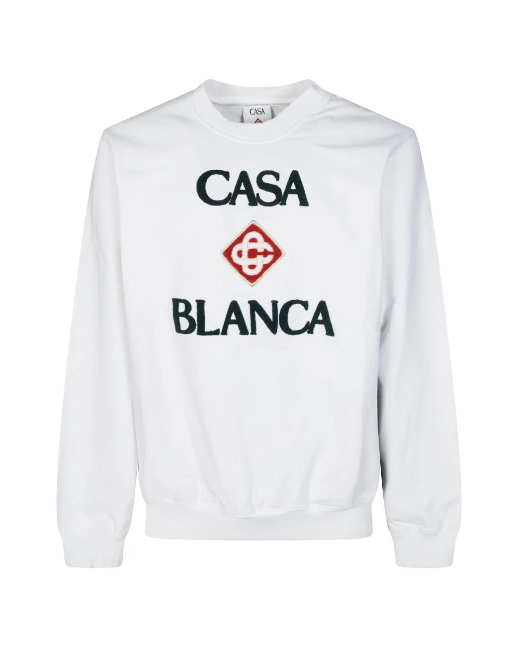 Casablanca White Sweatshirts for men