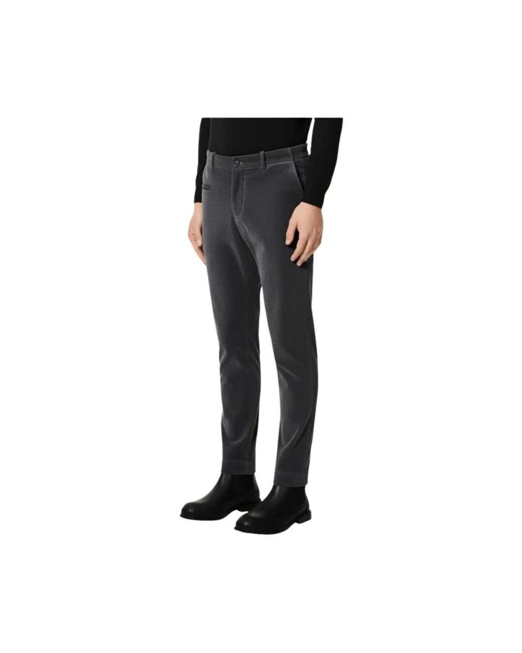 Rrd Broeken ,Grijs ,Pantalone in het Black voor heren