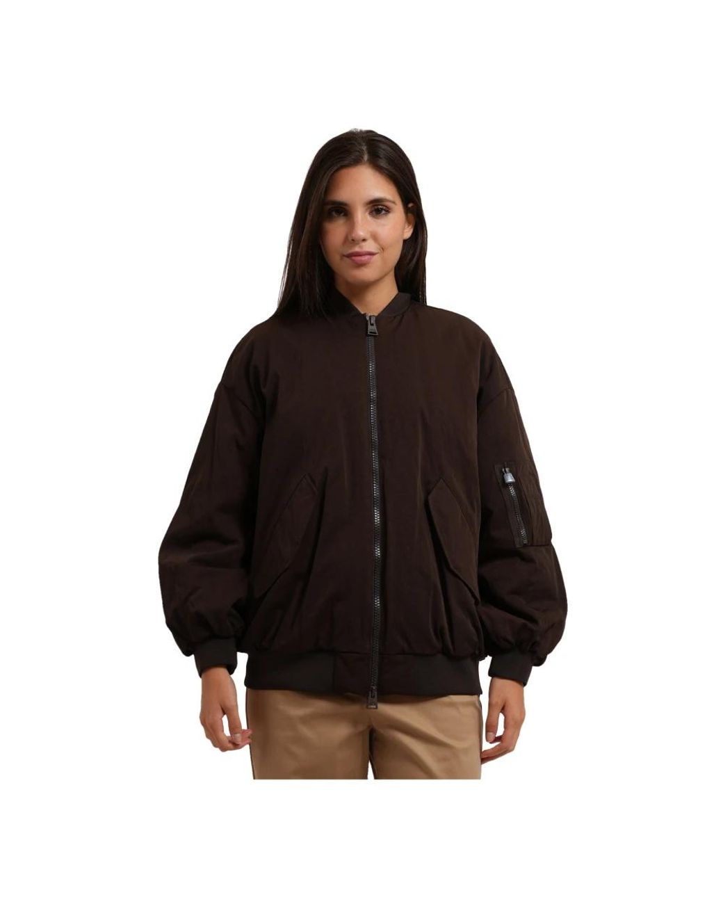 ARMANI EXCHANGE Black Bomber Jackets