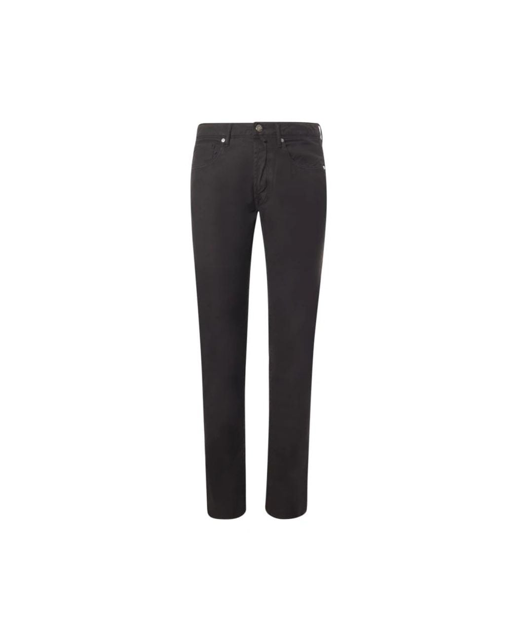 Incotex Black Slim Fit Jeans for men