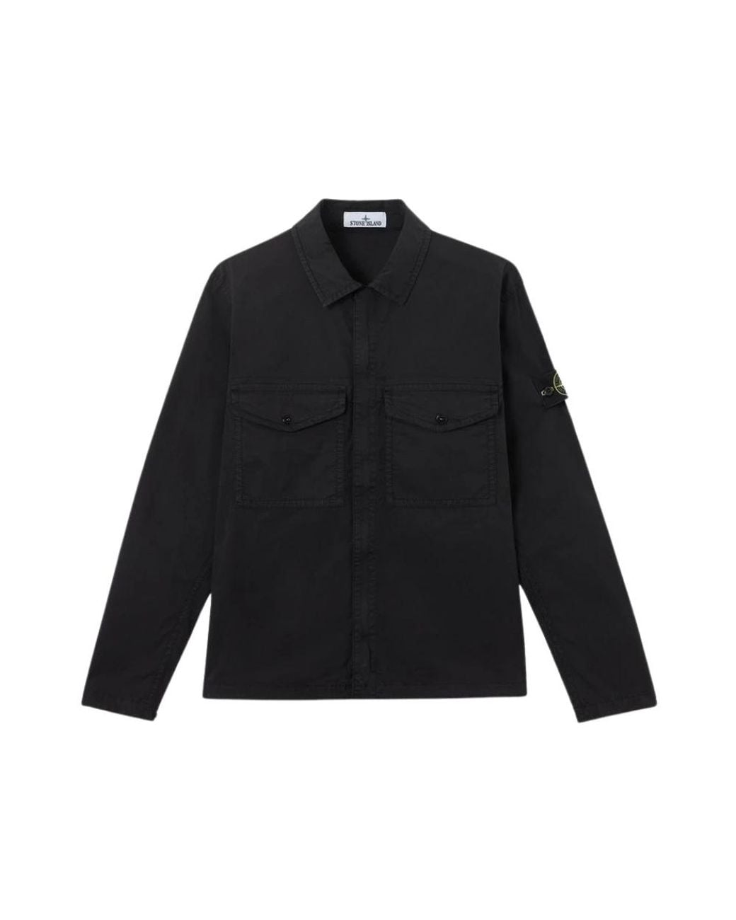 Stone Island Black Light Jackets for men
