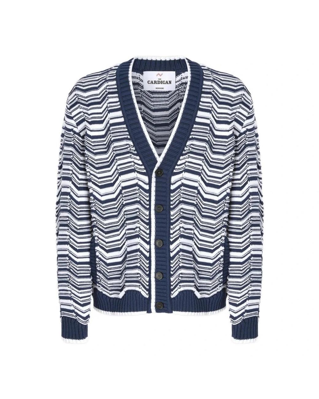 Cardigans Missoni pour homme en coloris Blue
