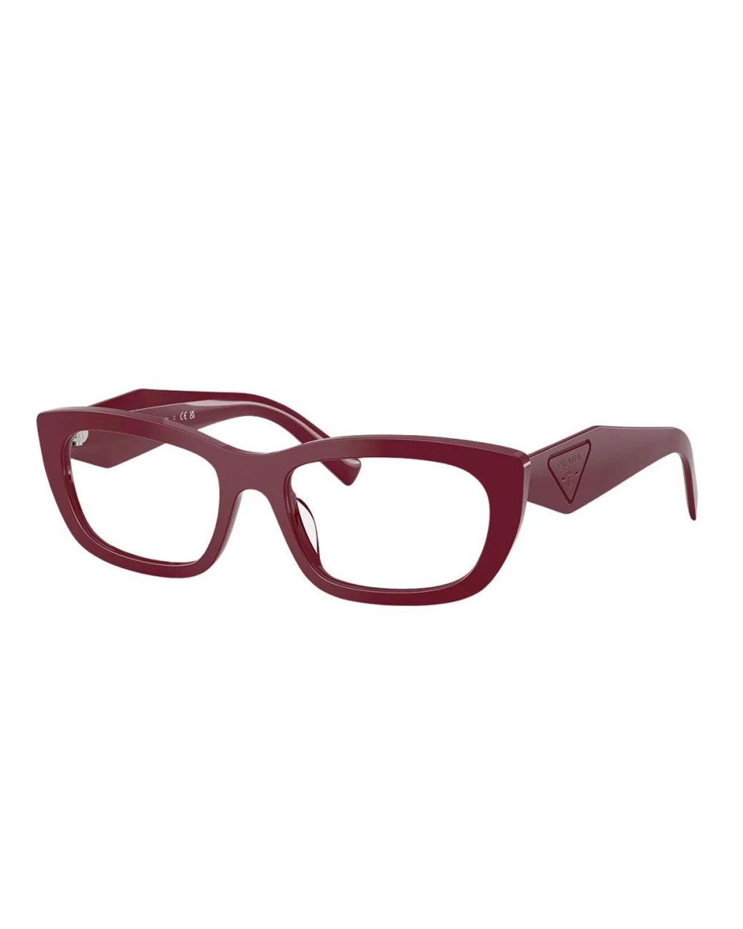 Prada Prd09V Optical Frame in het Red