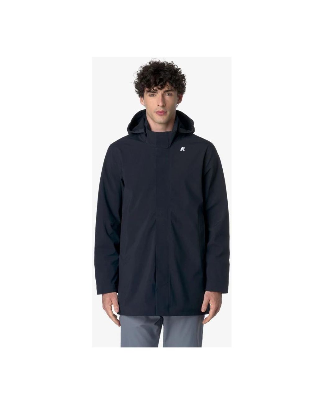 K-Way Blue Parkas for men