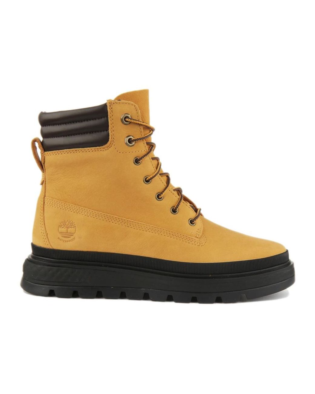 Timberland Brown Lace-Up Boots