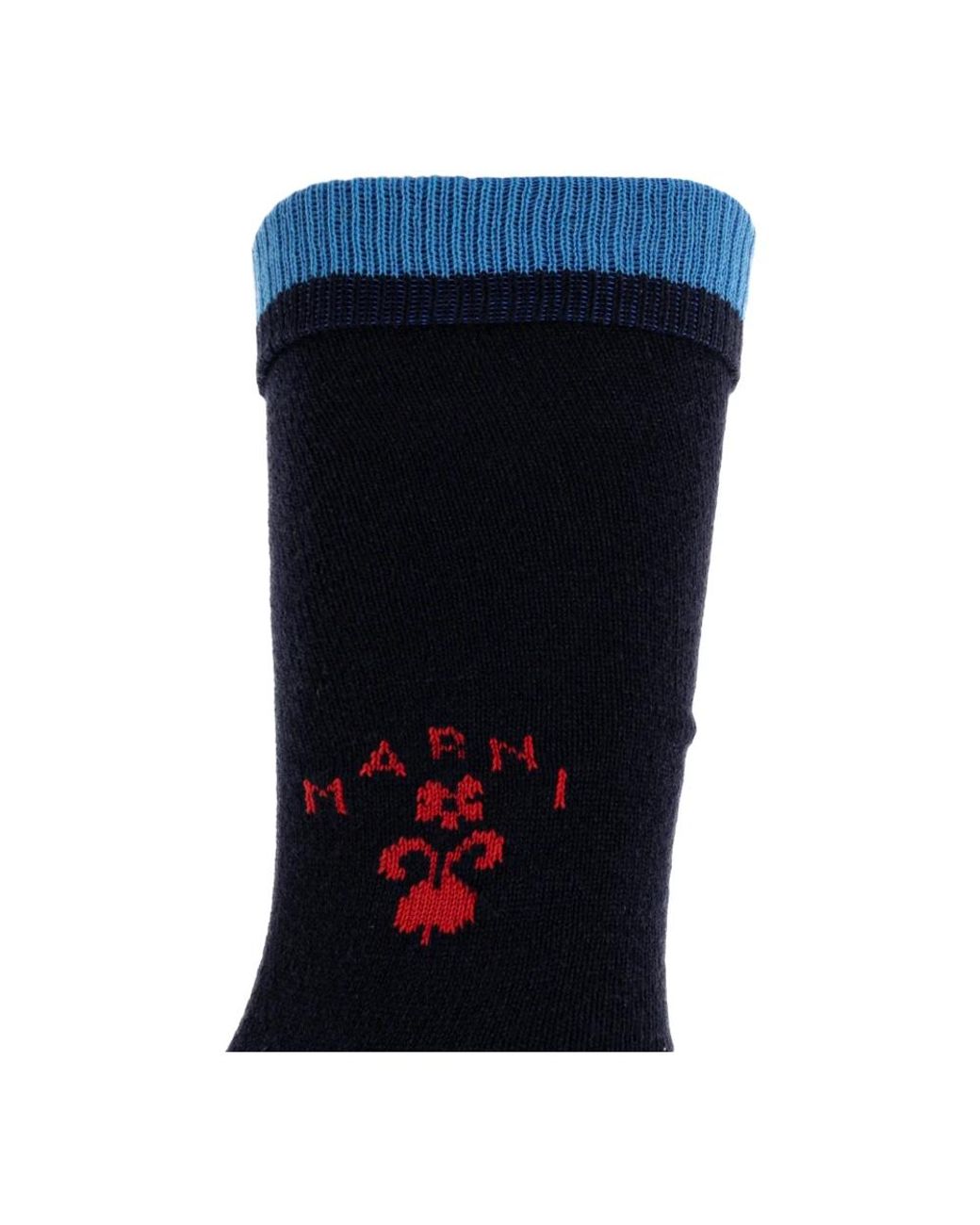 Socks Marni de hombre de color Blue