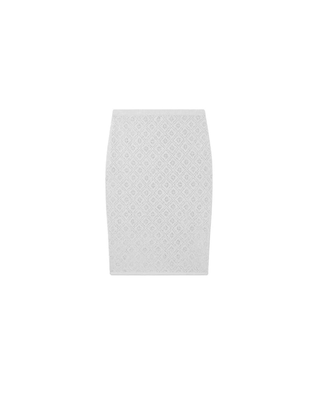 Casablanca White Short Skirts