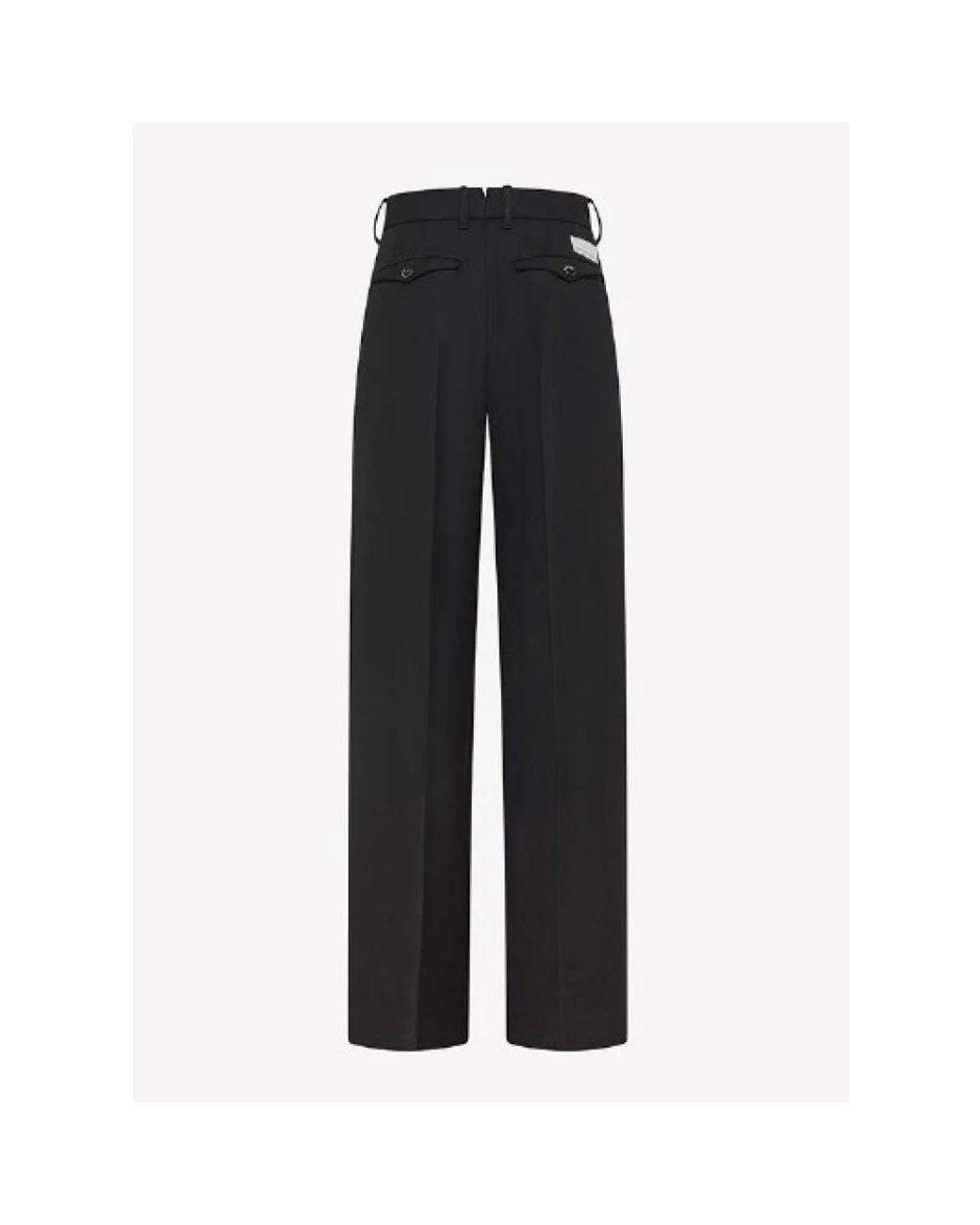 Nine:inthe:morning Black Wide Trousers