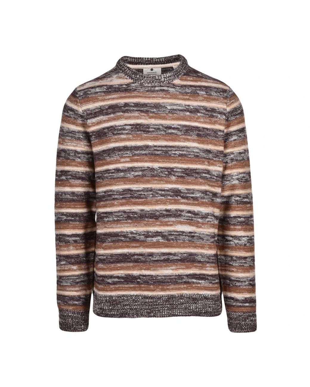 Anerkjendt Pullover Met Ronde Hals in het Brown voor heren