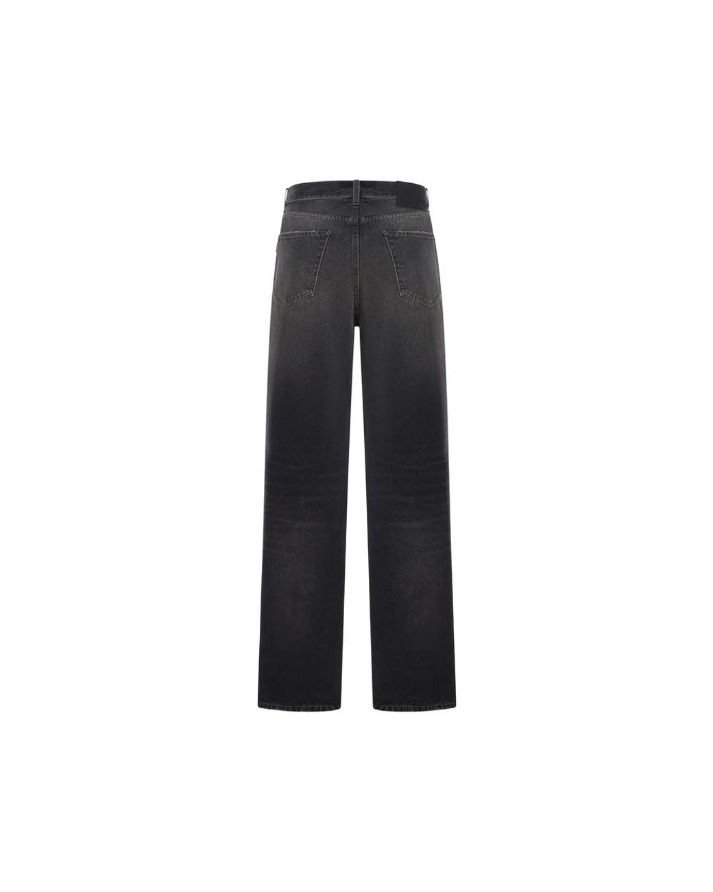 Haikure Black Straight Jeans for men