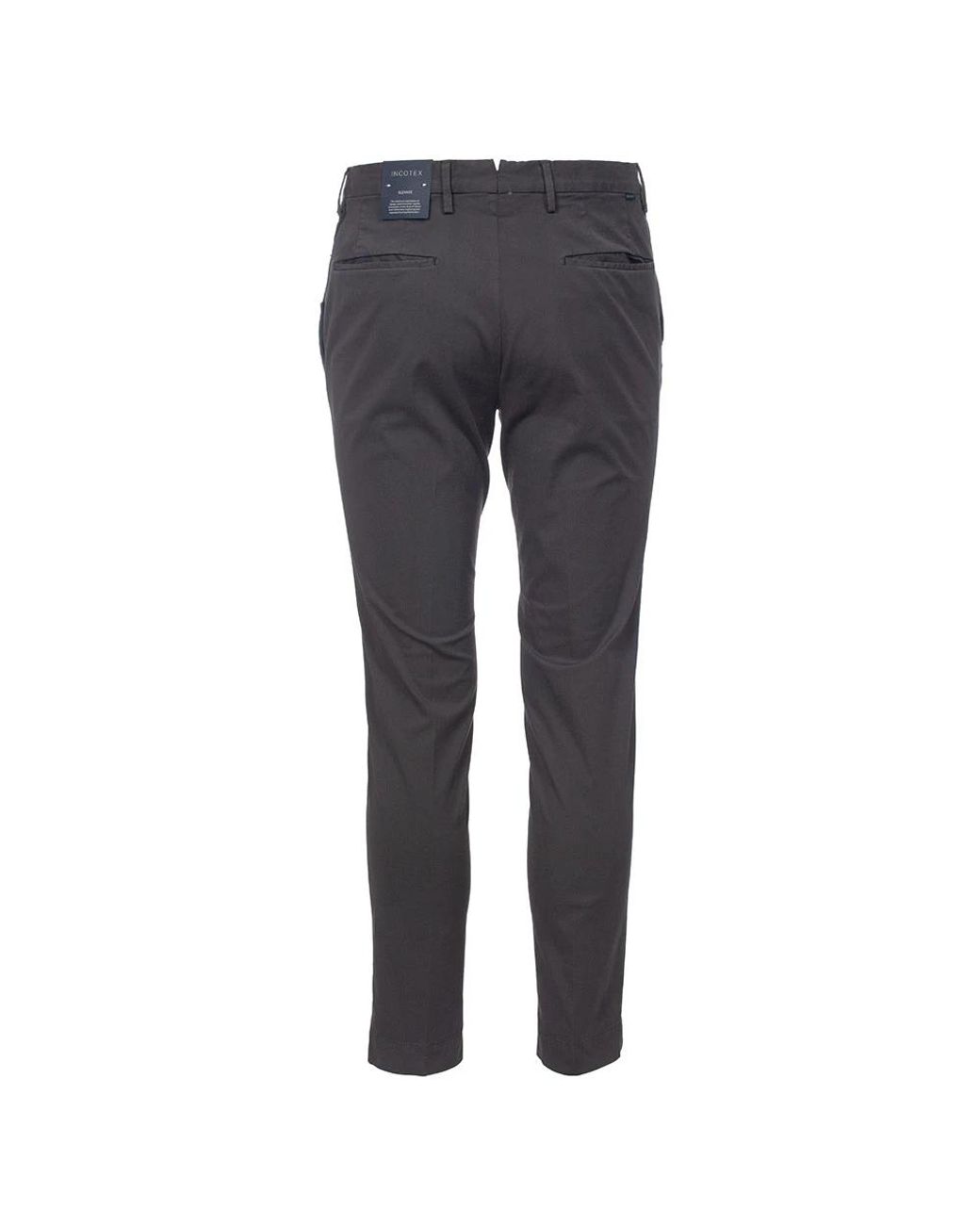 Incotex Gray Chinos for men