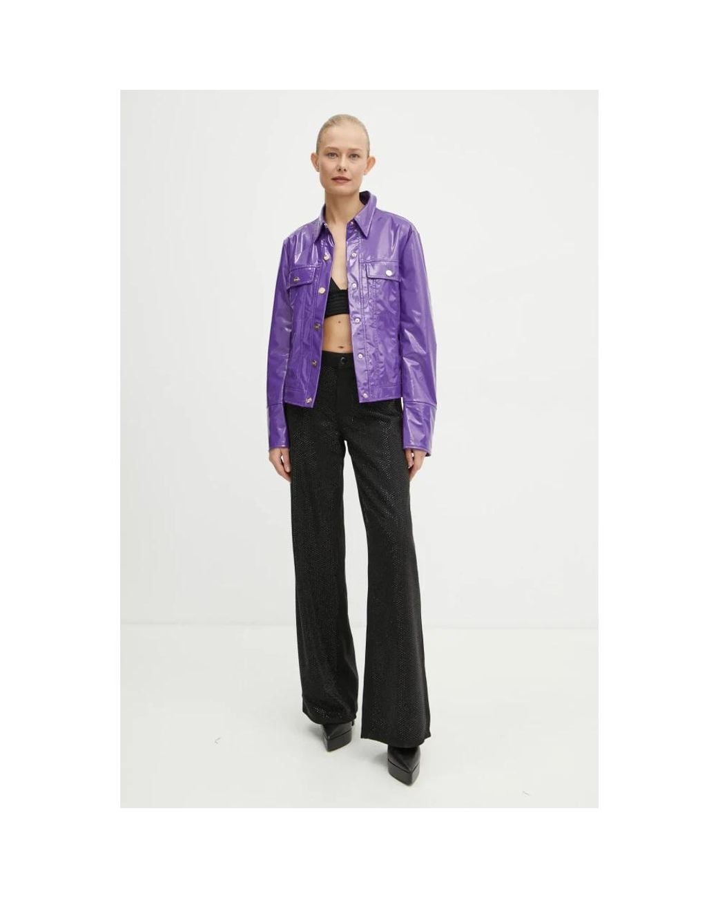 Light Jackets Silvian Heach en coloris Purple