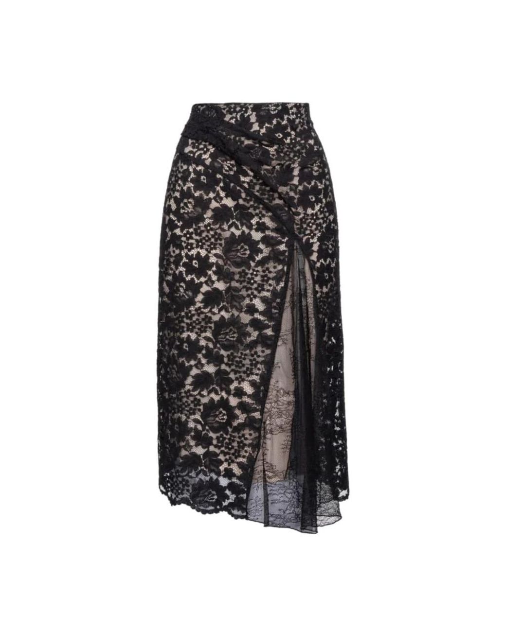Pinko Black Midi Skirts