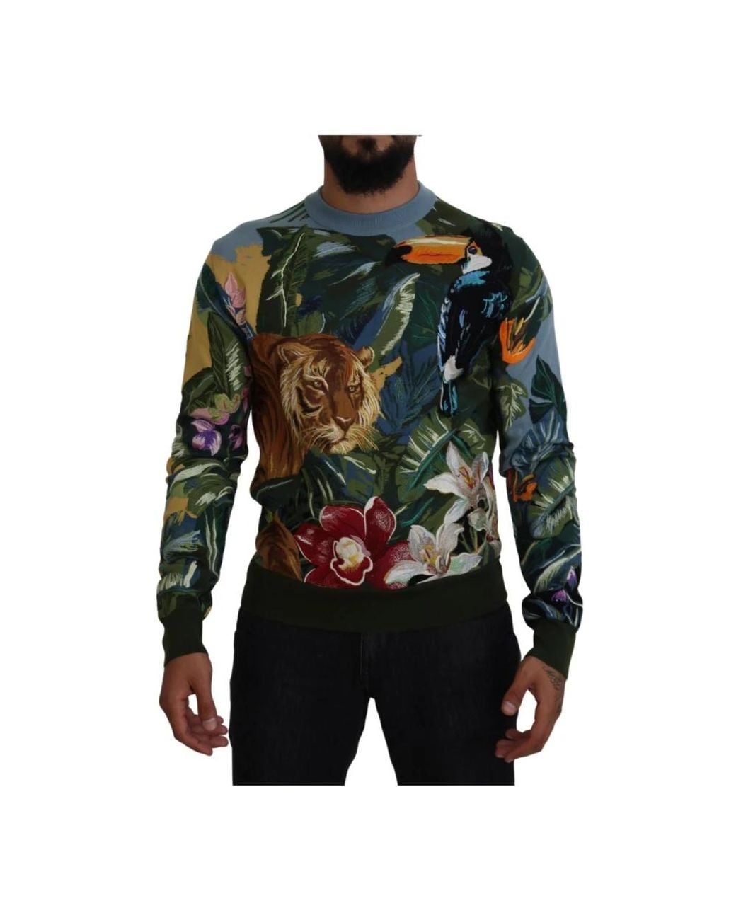 Dolce & Gabbana Green Sweatshirts for men