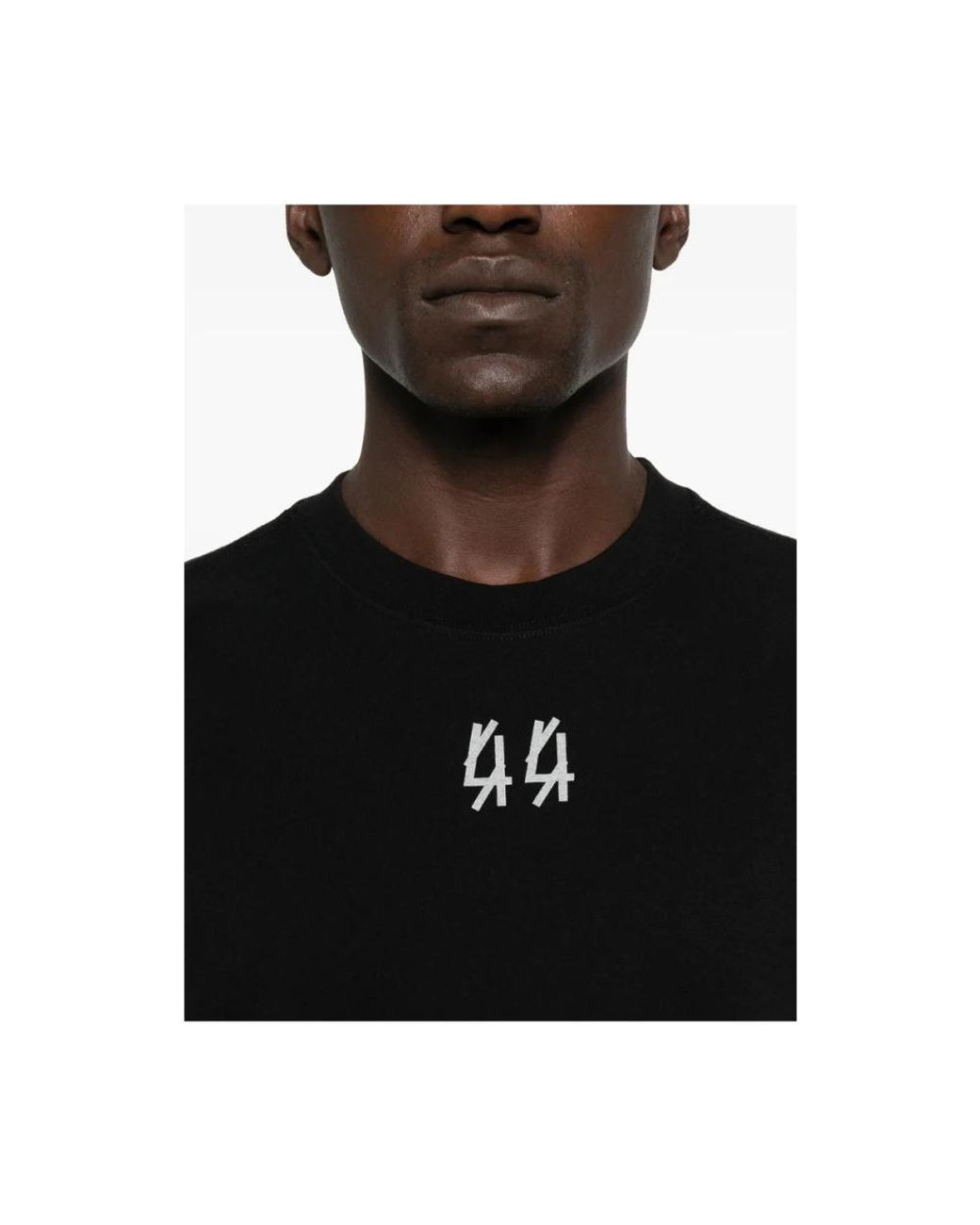 44 Label Group Black T-Shirts for men