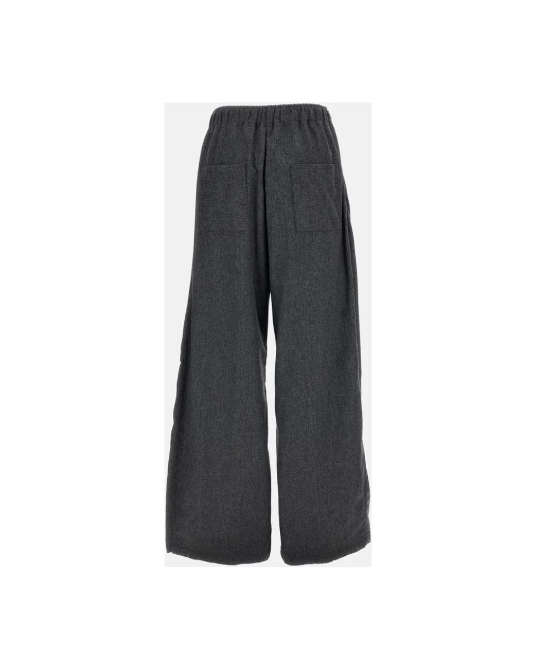 Thelatest Gray Wide Trousers