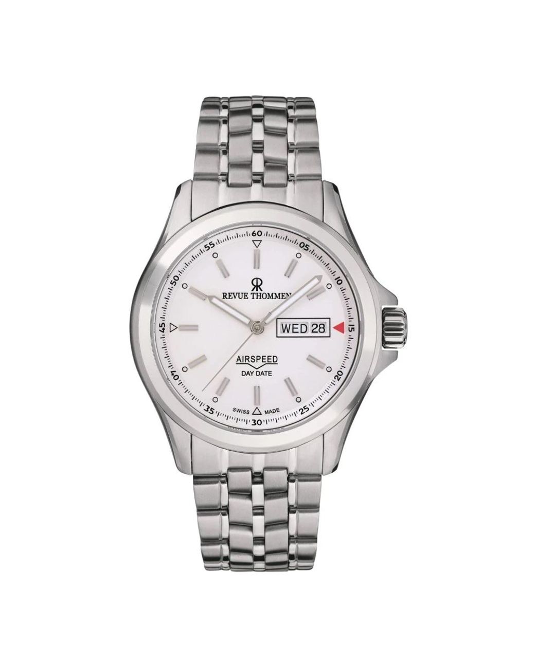 Revue Thommen Accessoires ,Wit ,Airspeed Automatic in het Metallic voor heren