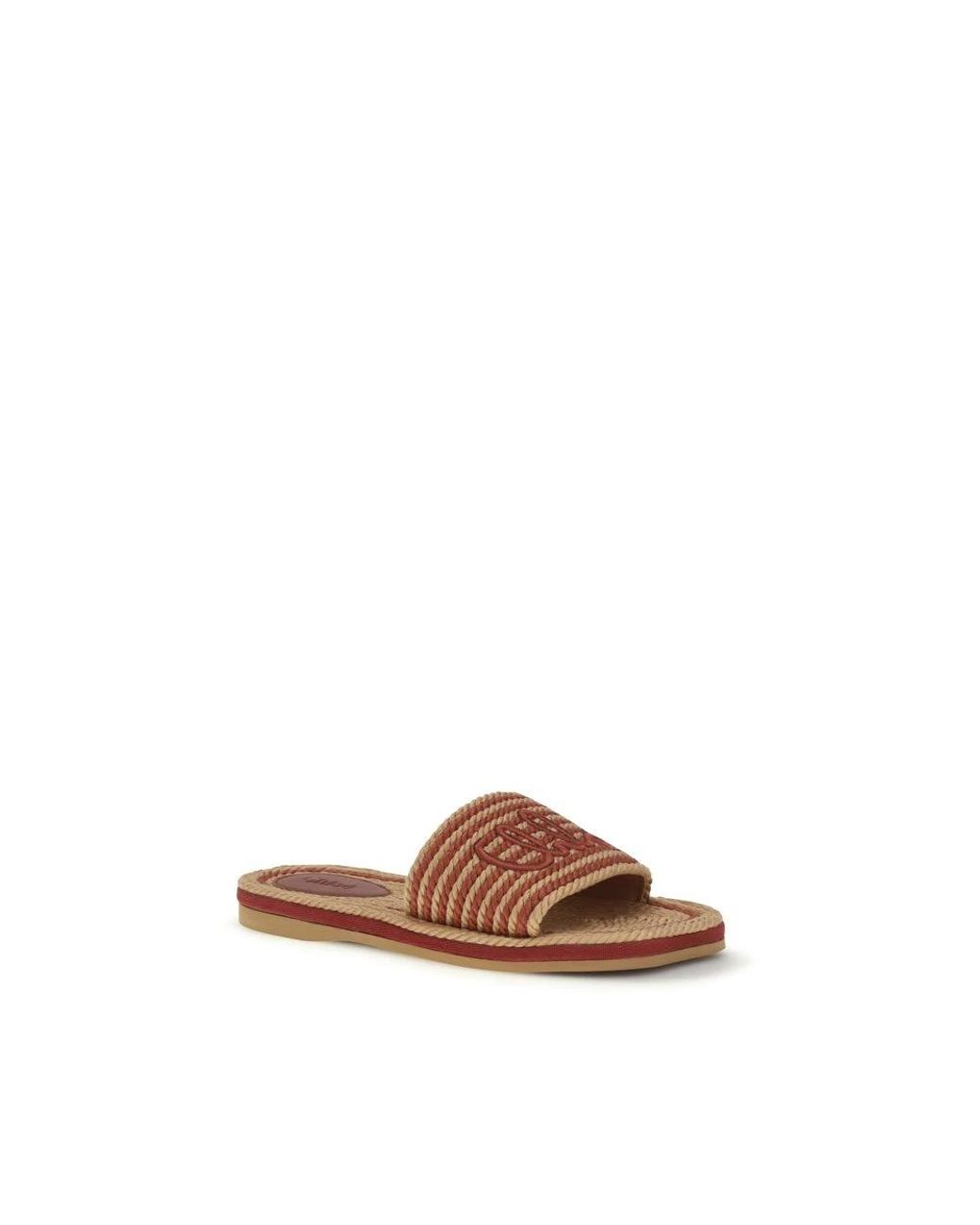 Chloé Brown Sand Slide