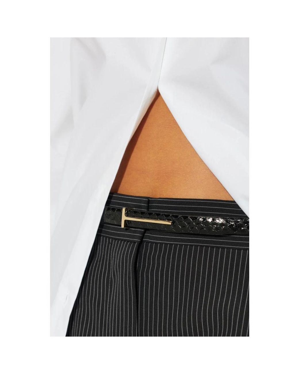 Tom Ford Black Ledergürtel
