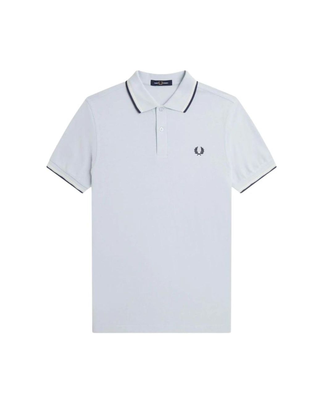 Fred Perry Blue Polo Shirts for men