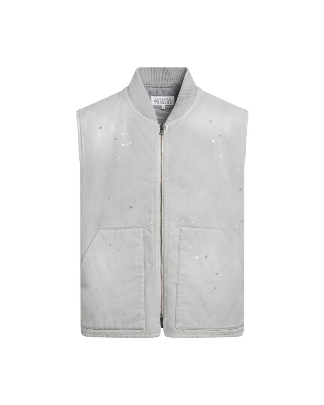 Maison Margiela Gray Waistcoats for men