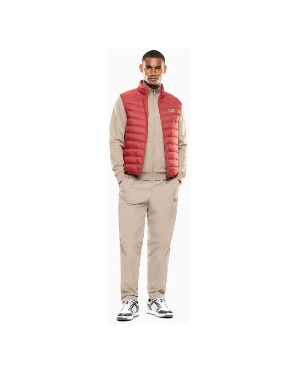 EA7 Red Vests for men