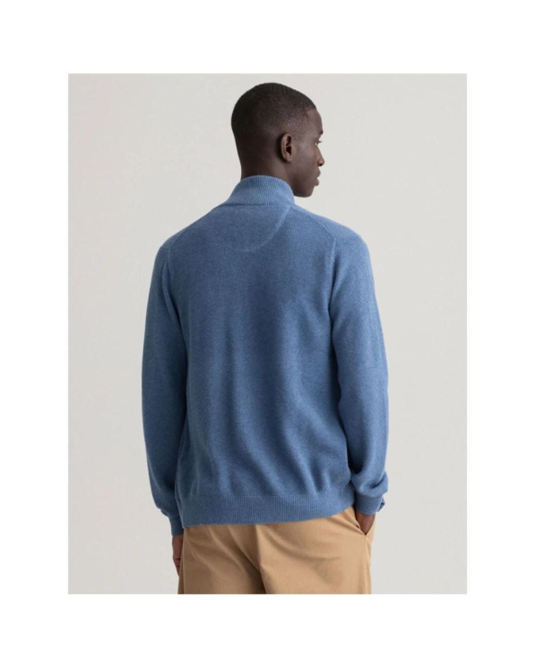 Gant Blue Zip-Throughs for men