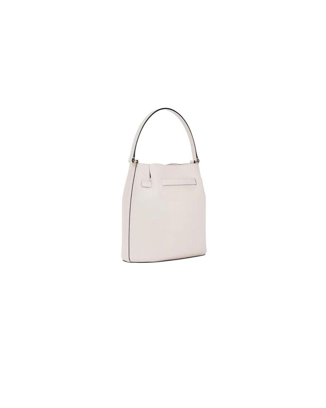 Michael Kors White Bucket Bags