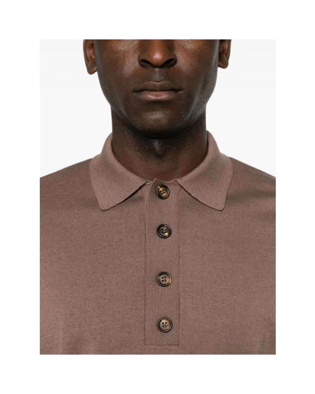 Eleventy Brown Round-Neck Knitwear for men