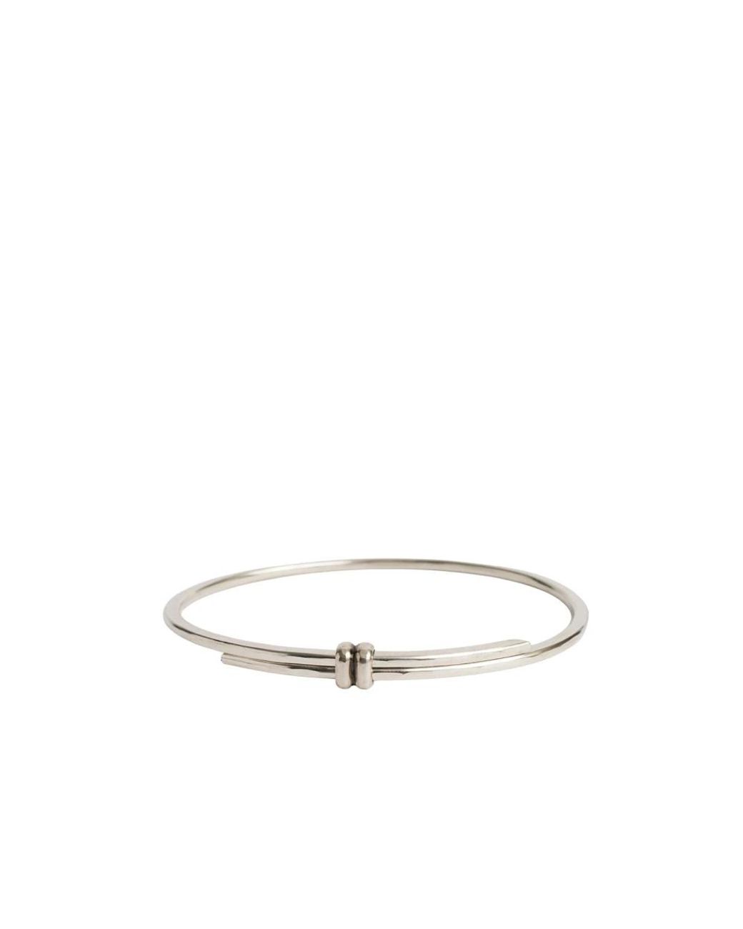 Werkstatt:münchen Metallic Bangle Key Ring Armreif