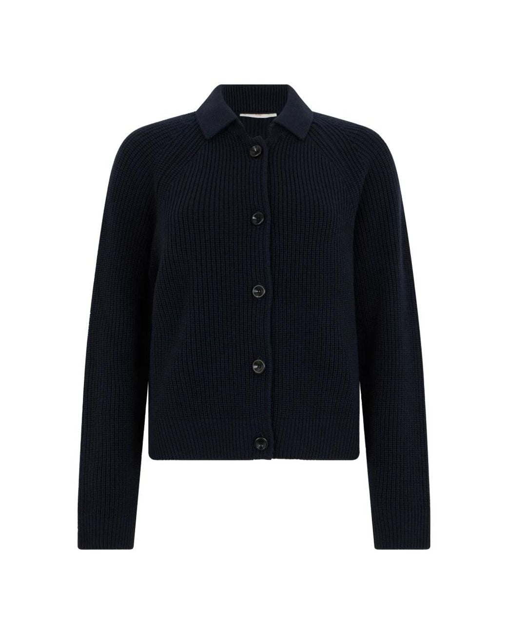 Slowear Cardigan Van Scheerwol in het Blue