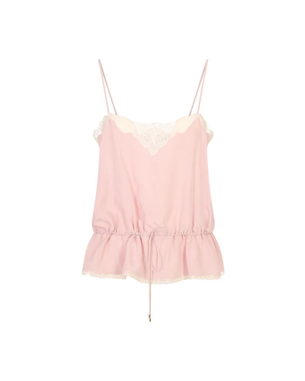 Chloé Pink Sleeveless Tops
