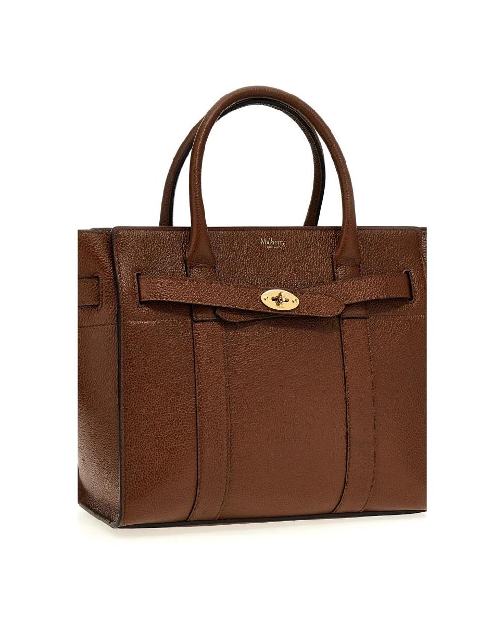Mulberry Brown Shopping Bags