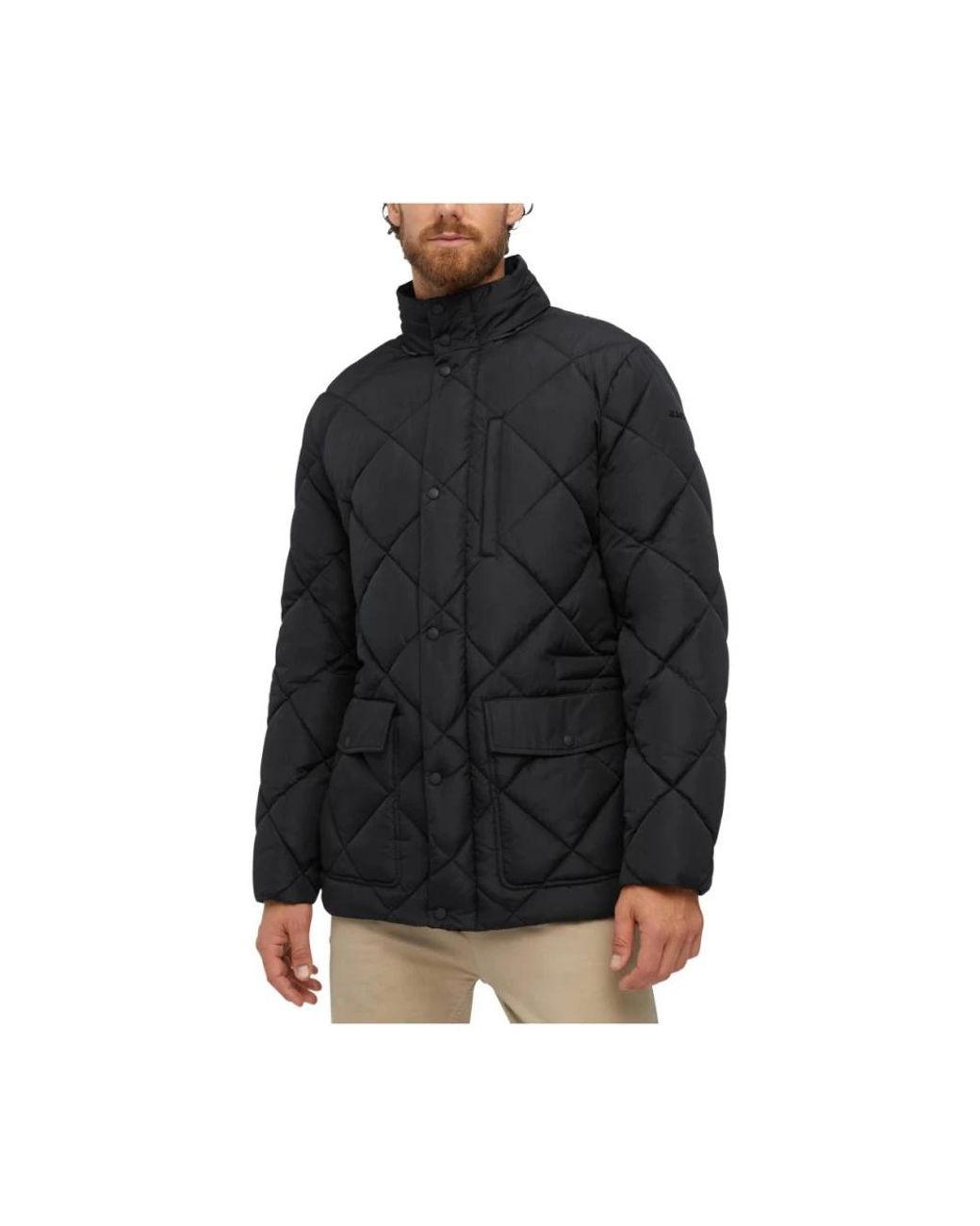 Geox Jassen ,Zwart ,Down Jacket in het Black voor heren