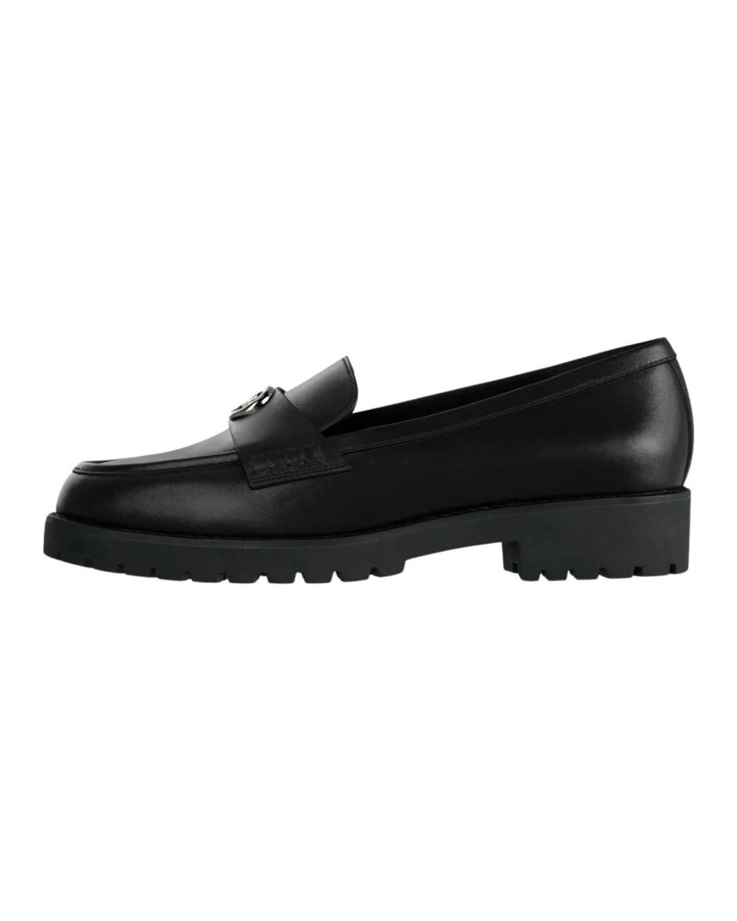 Michael Kors Black Jaelyn Lug Loafer