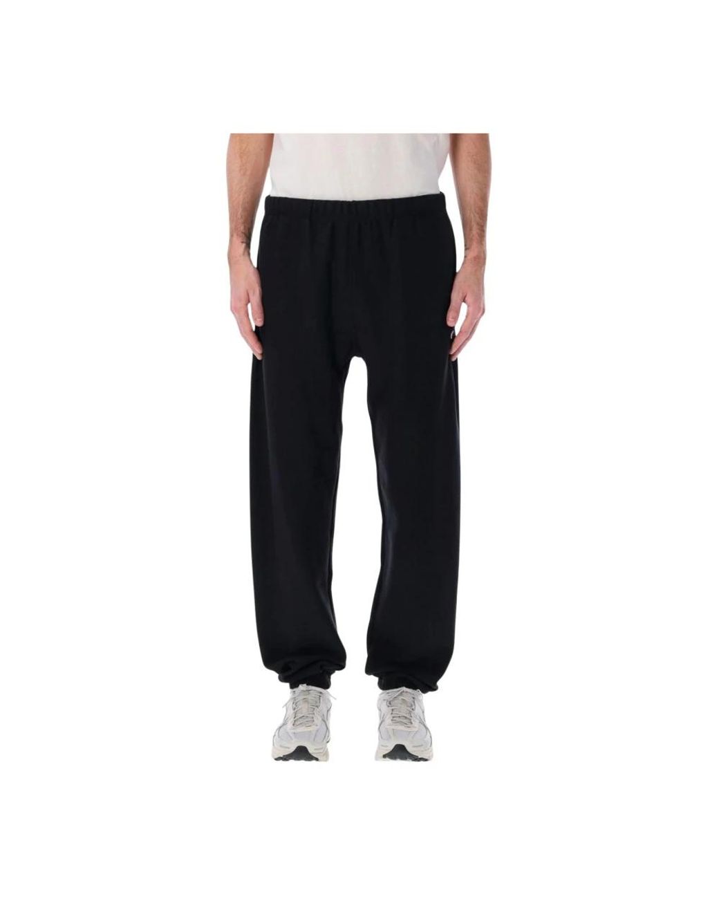 Champion Broeken ,Zwart ,Zwarte Sportbroek Met Elastische Tailleband in het Black voor heren