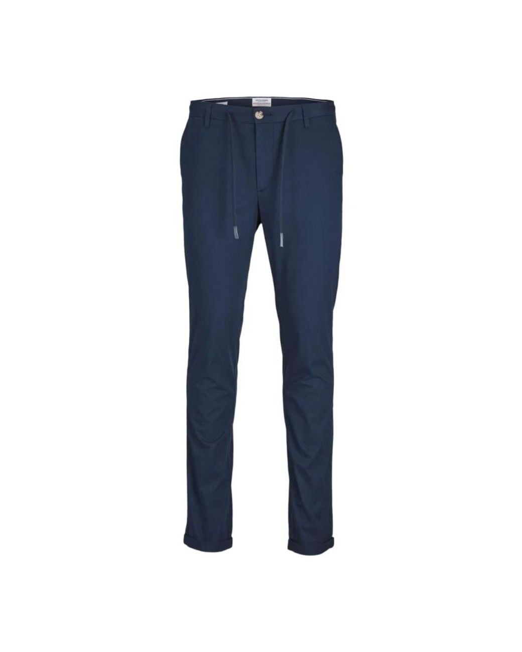 Jack & Jones Blue Slim-Fit Trousers for men