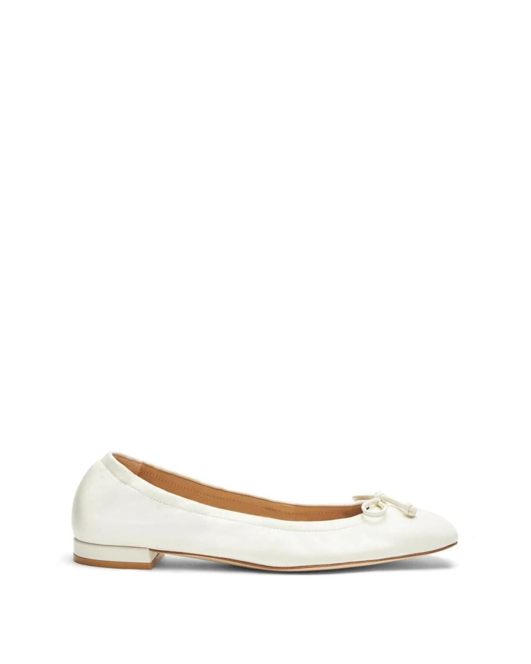 Stuart Weitzman Natural Bria Ballet Flat