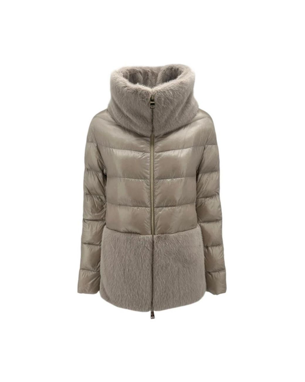 Herno Gray Down Jackets